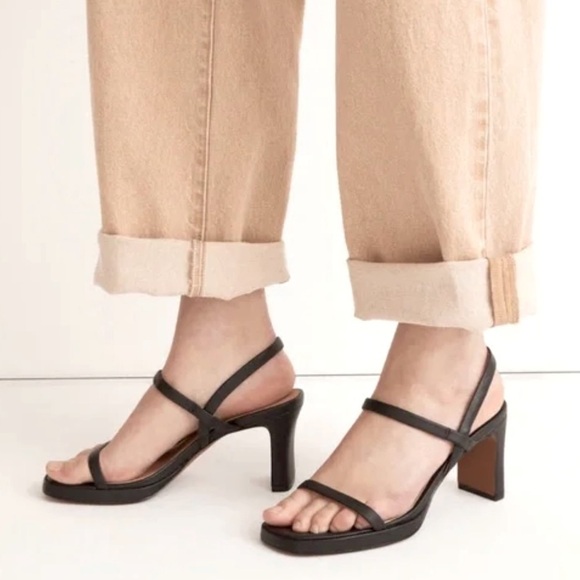 Madewell Cherelle heeled sandals - Picture 2 of 5